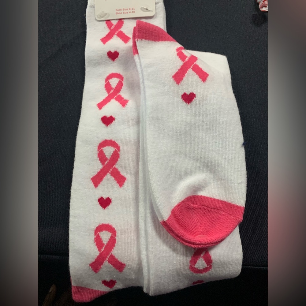 Breast Cancer Awareness Socks